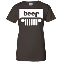 Funny-T-Shirt---Beer-Alcohol-Jeep-4x4-Drinking-Tee