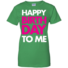 Happy-Birthday-to-Me-Pink-Girls-Fashion-T-Shirt-Family-Tee