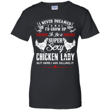 Chicken-Lady-Shirt---To-be-a-super-sexy-chicken-lady