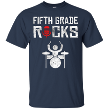 Fifth-Grade-Rocks---5th---Back-To-School-T-Shirt---Unisex