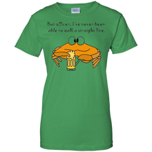 Funny-Funky-Crab-Drinking-Beer-T-Shirt