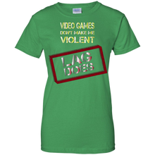 Gamer---Video-games-don't-make-me-violent.-Lag-does-T-shirt