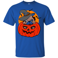 Halloween-pug-dog-Tee-shirt