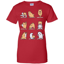 Dog-T-shirt-POMERANIAN-YOGA