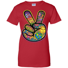 Colorful-Peace-Sign-Tee-Shirt