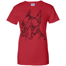 Giant-Boxer-Face-On-A-Tee-Shirt
