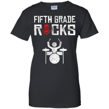 Fifth-Grade-Rocks---5th---Back-To-School-T-Shirt---Unisex