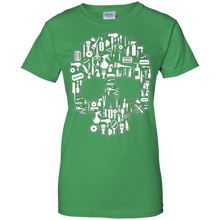Hair-Stylist-Sugar-Skull-T-Shirt