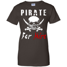 FUNNY-PIRATE-FOR-HIRE-T-SHIRT-Halloween-Costume-Pirates-Gift