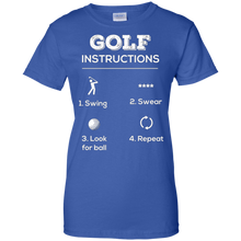 Golf---Golf-instructions-swing-swear-look-for-ball-T-shirtBuy-Golf---Golf-instructions-swing