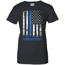 Honor-Respect-Thin-Blue-Line-Police-Lives-Matter-T-Shirt