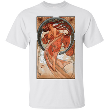 Girly-Dancer-Victorian-Art-Nouveau-Alphonse-Mucha-T-shirt