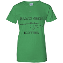 Guns-That-Are-Black-Matter---Cool-Justice-Tshirt