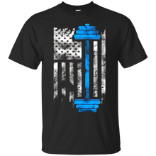 Gym-Fitness-Weightlifting---American-Flag-Lifting-T-shirt