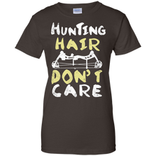 Hunting-Hair-T-shirt---Dont-Care-for-Woman-Bow