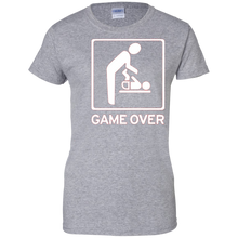 Game-Over-T-Shirt-Cool-New-Dad-New-Mom-Gift-Funny-Shirt