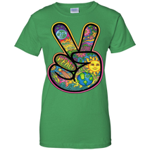 Colorful-Peace-Sign-Tee-Shirt