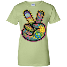 Colorful-Peace-Sign-Tee-Shirt