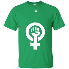 Feminism-symbol-shirt-for-a-feminist-in-dark-apparel