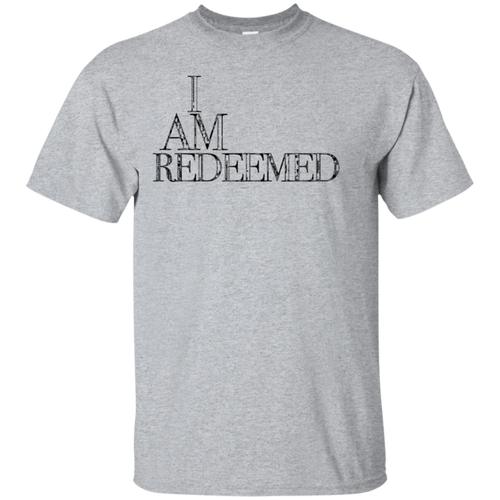 Christian-T-Shirt---I-Am-Redeemed