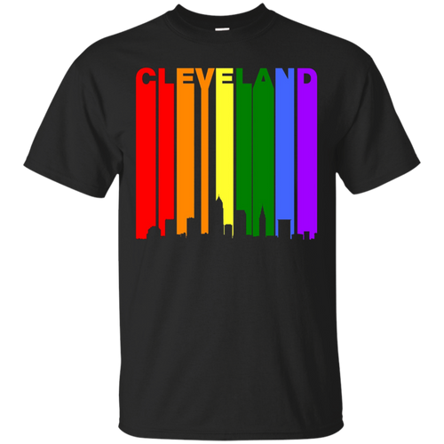 Cleveland-Ohio-Downtown-Rainbow-Skyline-LGBT-Gay-Pride-Shirt