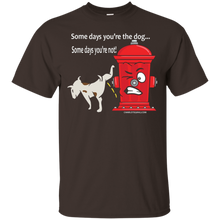 Dog-Peeing-on-a-Fire-Hydrant-Funny-T-Shirt---#FansRaved