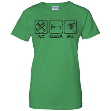 Funny-Eat-Sleep-Ski-Lover-Quotes-GiftSki-Loves-T-Shirt