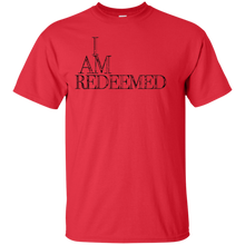 Christian-T-Shirt---I-Am-Redeemed