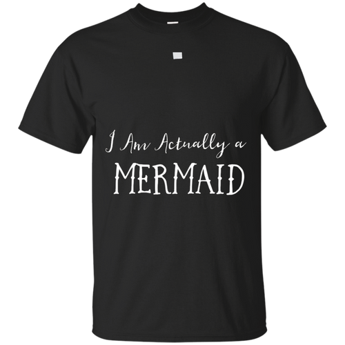 I-Am-Actually-A-Mermaid-Tee-Shirt