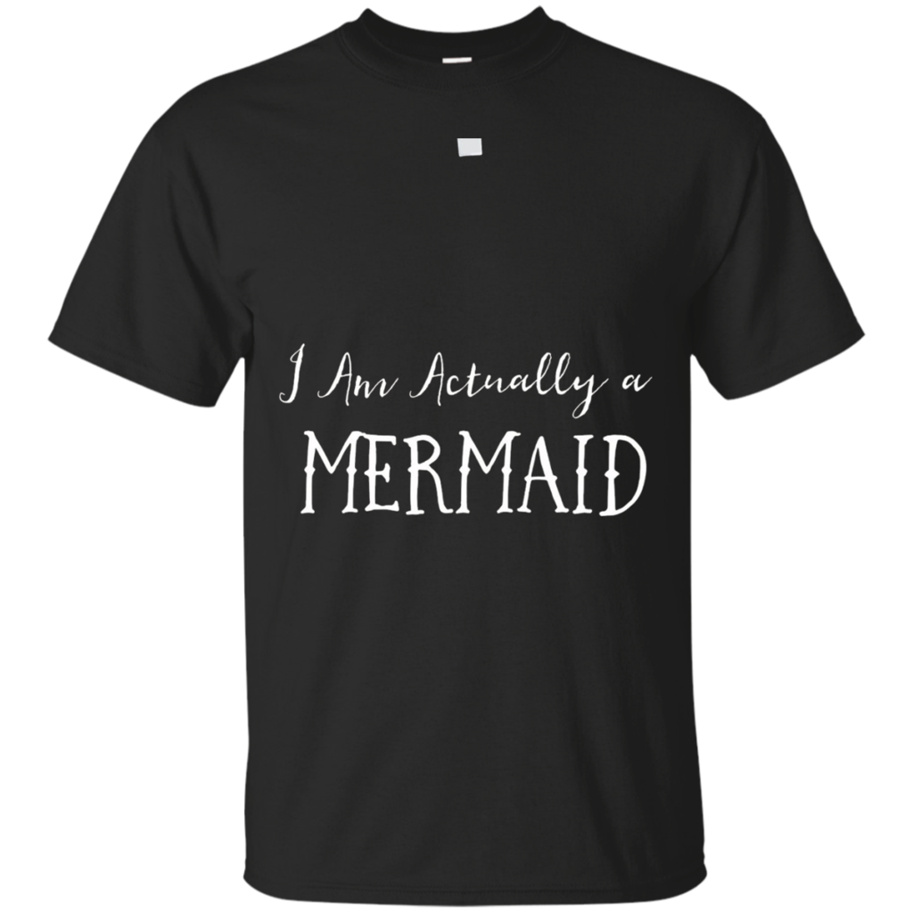 I-Am-Actually-A-Mermaid-Tee-Shirt