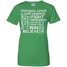 Esophageal-Cancer-Awareness-Shirt-Ribbon-T-shirt
