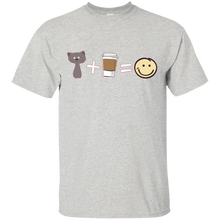 Coffee-Caffeine-Cats-Kittens-Kitties-Make-Me-Happy-T-Shirt