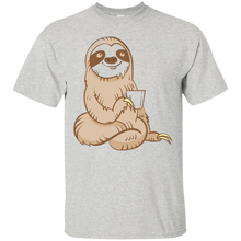 Funny-Sloth-And-Coffee-Tee-Shirt