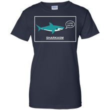 Funny-Sarcasm-_quot_Sharkasm_quot_-Shark-T-shirt---I-Love-Salad