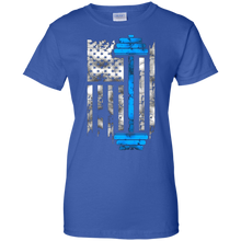 Gym-Fitness-Weightlifting---American-Flag-Lifting-T-shirt