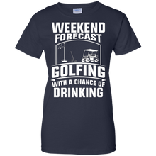 Funny-Love-Golf-Quote-Gift-Drinking-Weekend-Forecast-T-Shirt
