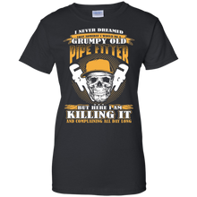 Grumpy-Old-Pipe-Fitter-T-shirt