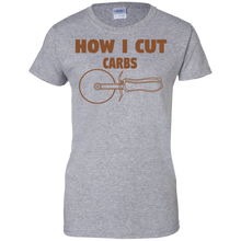 How-I-Cut-Carbs-T-Shirt-Pizza-Funny-Gluten-Lovers-Foodie-Tee