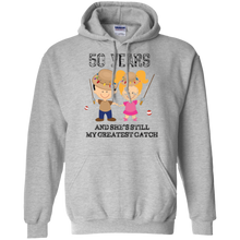 Funny-50th-Anniversary-Mens-Gift-Greatest-Catch-T-shirt