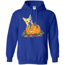 Corgi-_amp_-Pumpkin-Halloween-Tshirt-For-Women-Men