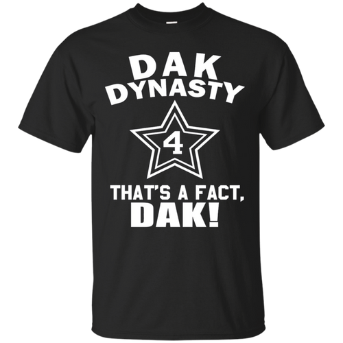 Dak-Dynasty---That's-a-Fact-Dak---Dallas-Football-T-Shirt
