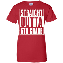 Funny-6th-Grade-T-Shirt---STRAIGHT-OUTTA-6TH-GRADE-Shirt