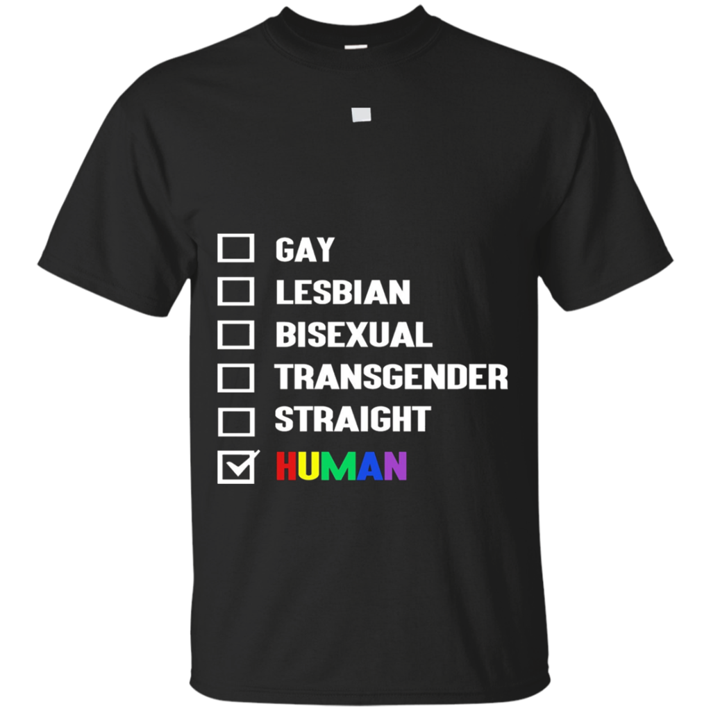 Gay-Lesbian-Bisexual-Transgender-Straight-Human-Gay-T-shirt