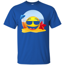 Cool-shades-Emoji-on-beach-t-shirt-sunglasses-emoji