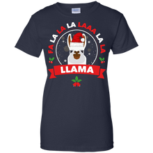 Fa-La-La-La-La-La-La-Llama---Funny-Christmas-T-Shirt-Unisex