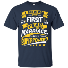 First-Anniversary-Gift-1st-One-Year-Wedding-Marriage-T-Shirt