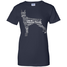 Doberman-Pinscher-Words-T-Shirt