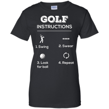 Golf---Golf-instructions-swing-swear-look-for-ball-T-shirtBuy-Golf---Golf-instructions-swing