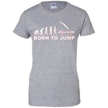 Evolution-born-to-jump-trampoline-T-Shirt