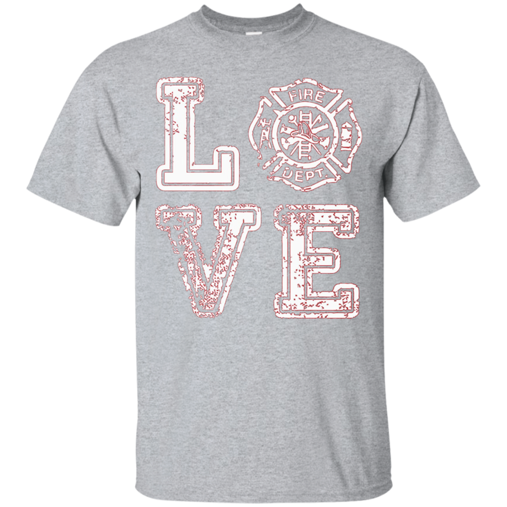 Fireman---Firefighter-Love-T-Shirt
